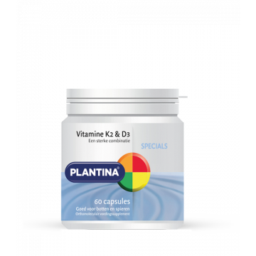 Plantina Vitamine K2 & D3 